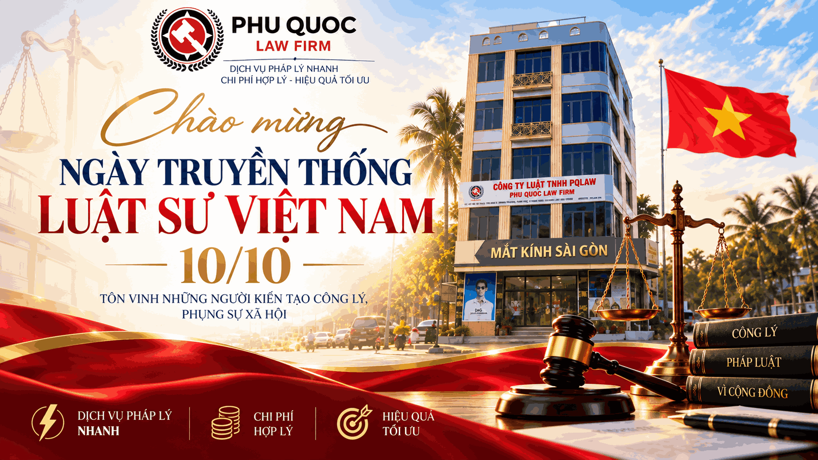 PQLAW CHÀO MỪNG 81 NĂM NGÀY TRUYỀN THỐNG LUẬT SƯ VIỆT NAM (10/10/1945 – 10/10/2026)