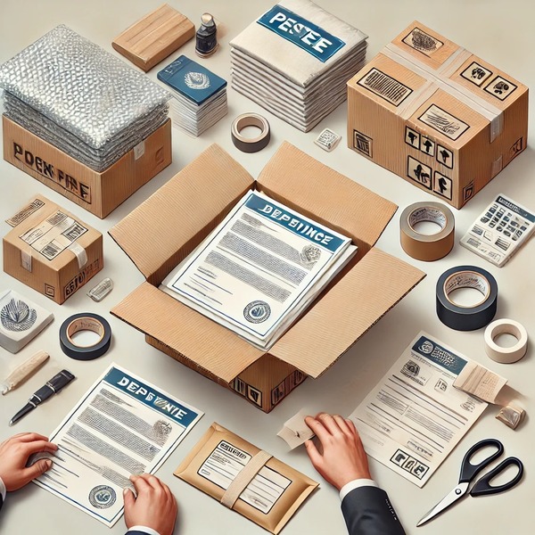 Hướng dẫn cách đóng gói tài liệu quan trọng khi chuyển phát