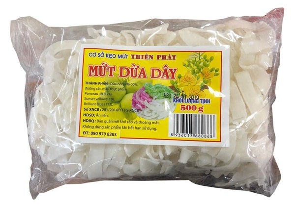 Hướng dẫn bạn quy cách đóng gói mứt dừa bảo quản được lâu