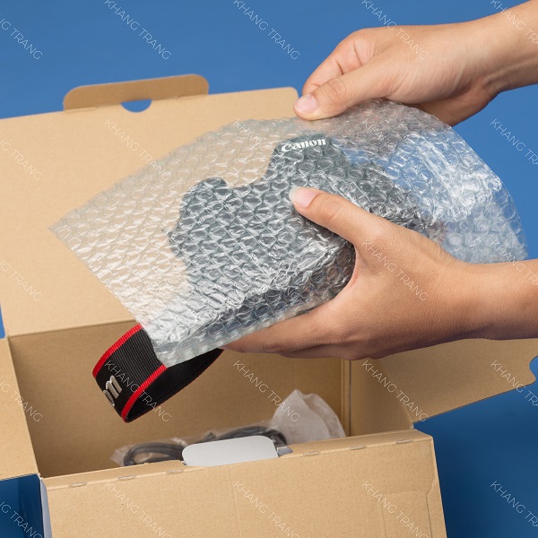 Sử dụng xốp bong bóng, xốp khí