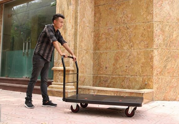 Xe đẩy hàng 4 bánh Nikawa WFA-600Y tải trọng 600Kg