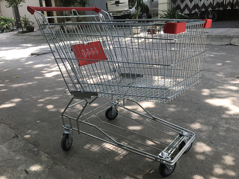 Xe đẩy siêu thị 2 tầng 100 Lít