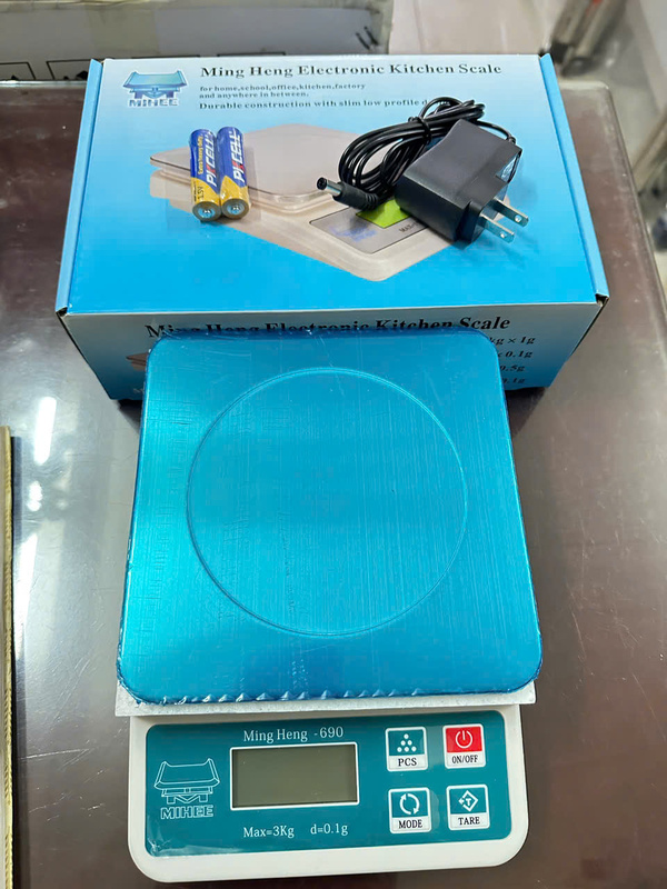 Cân điện tử nhà bếp Ming Heng MH-3kg/0.1g