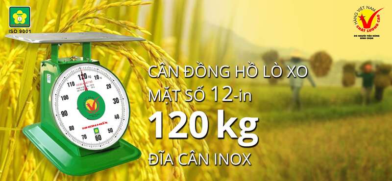 Cân đồng hồ Nhơn hòa 120kg