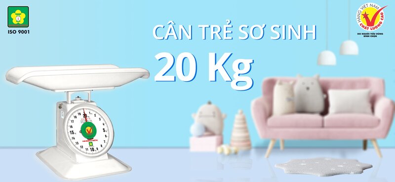 Cân trẻ sơ sinh Nhơn hòa 20kg