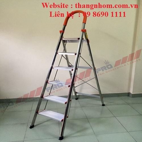 Thang ghế tay vịn inoc Pro PRI-07