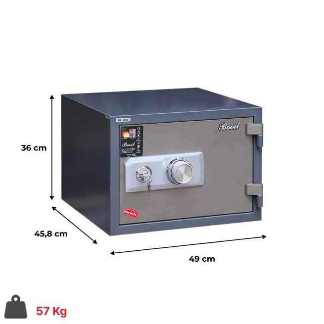 Két sắt Quốc Booil BSC 360