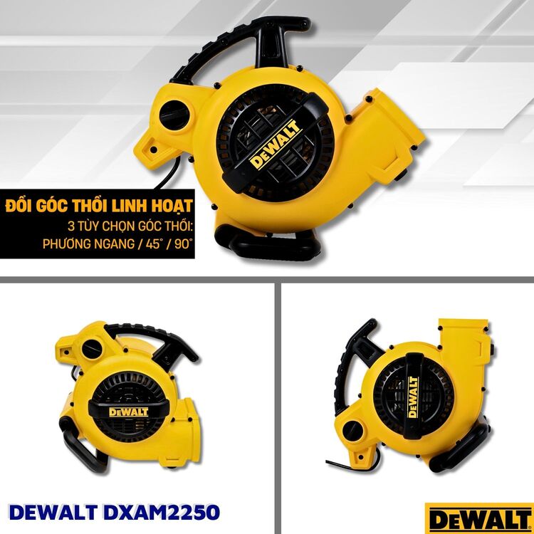 Máy thổi thảm, sàn Dewalt DXAM2250