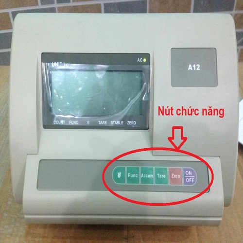 Cân điện tử A12  500kg/50g
