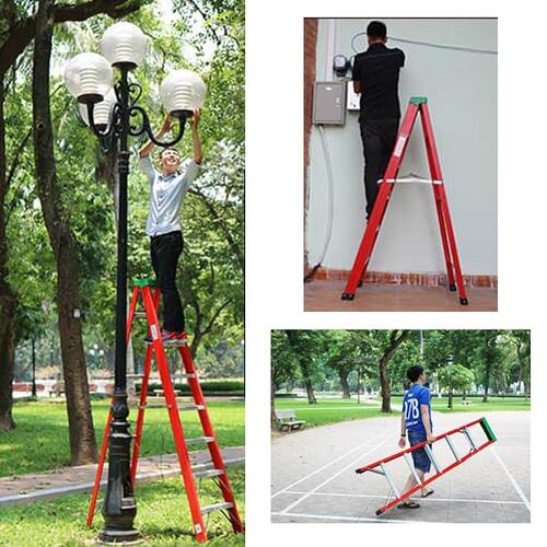 Thang cách điện chữ A Nikawa NKJ-8C
