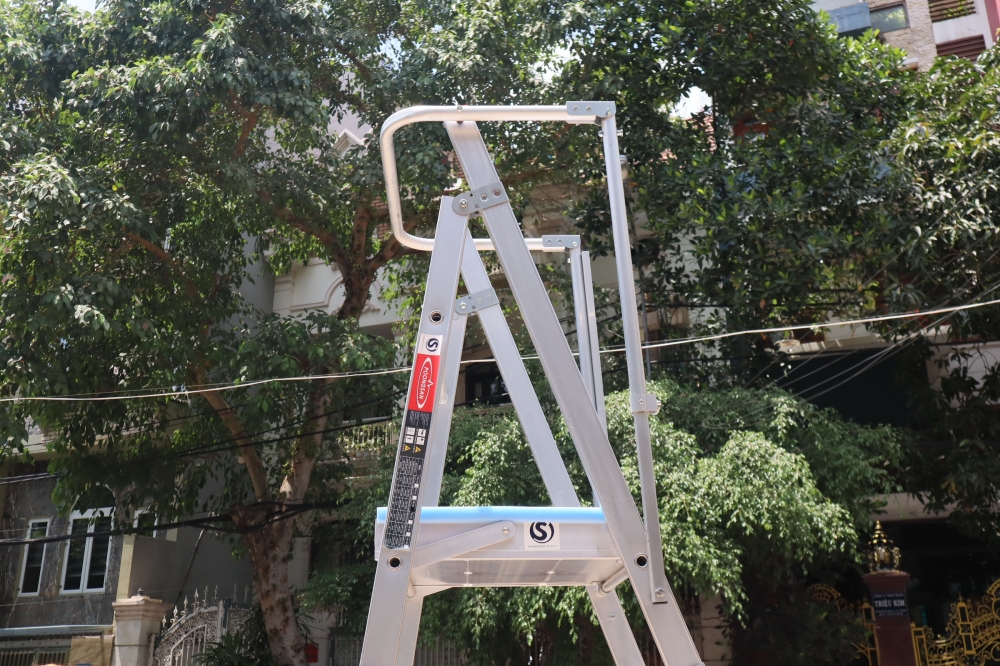 Thang nhôm an toàn Poongsan PSL-18(5+2)