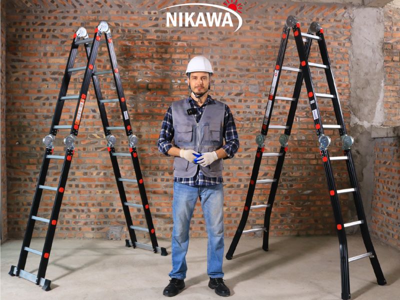 Thang nhôm 4 khúc Nikawa NKG-46