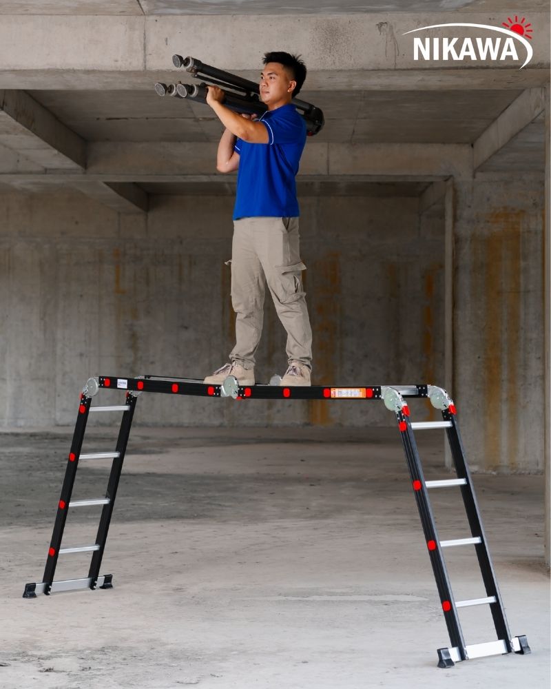 Thang nhôm 4 khúc Nikawa NKG-44