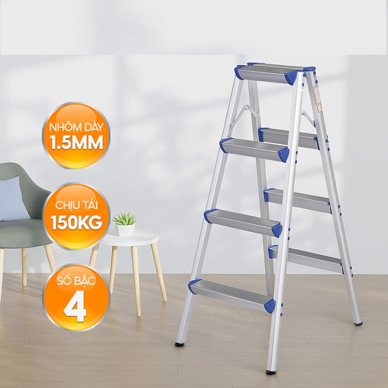 Thang ghế nhôm 4 bậc