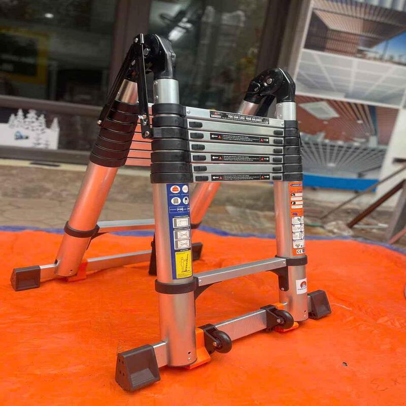 Thang nhôm rút chữ A Pro PR 74-AI