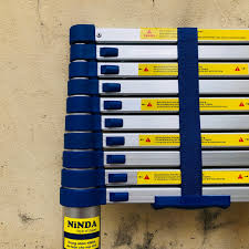 Thang nhôm rút ĐAI XANH Ninda ND-4,1m