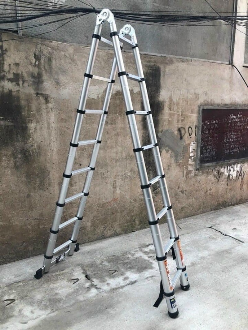 Thang rút chữ A ĐAI ĐEN Ninda ND-56AI