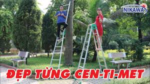 Thang nhôm chữ A Nikawa NKY-8C