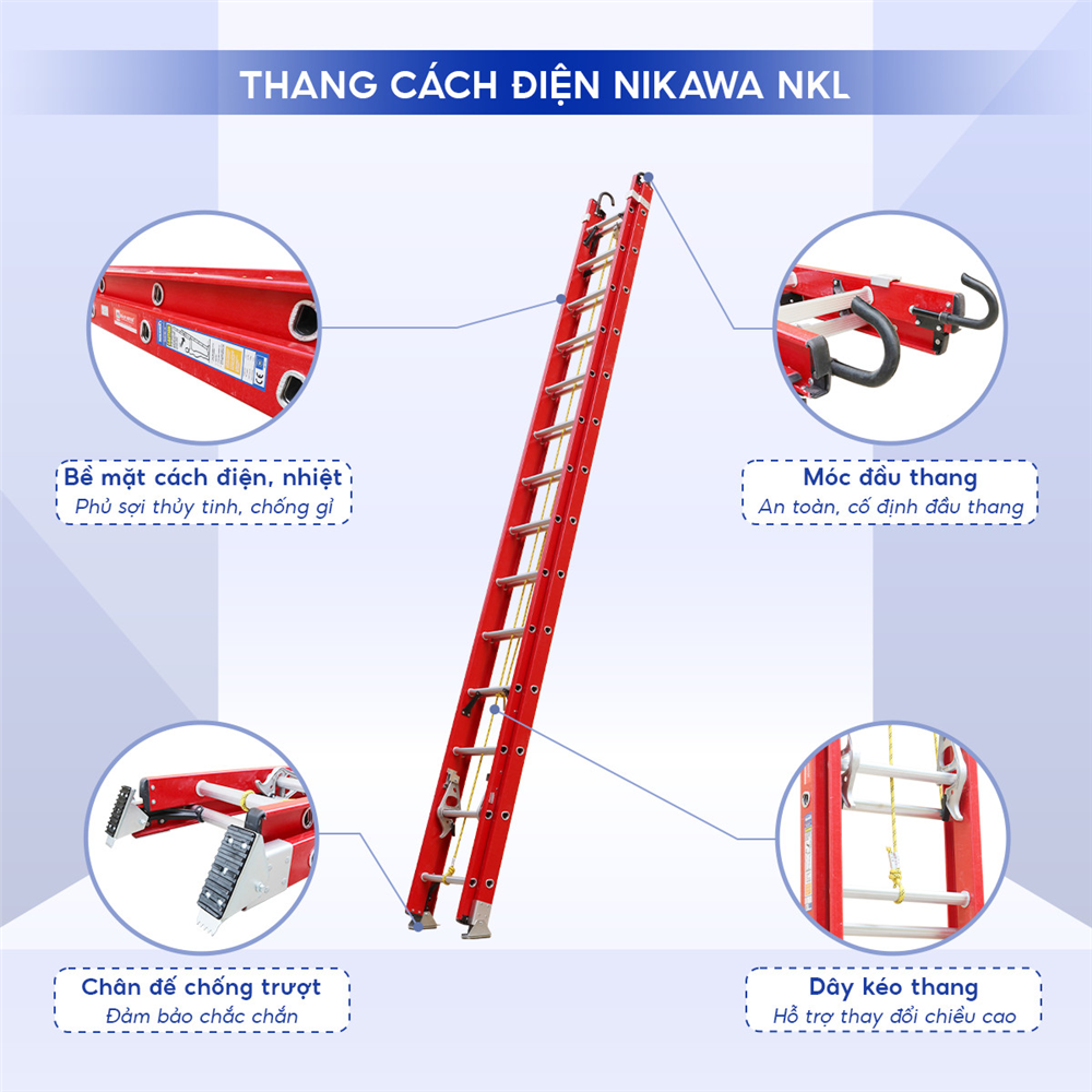 Thang cách điện Nikawa NKL-100