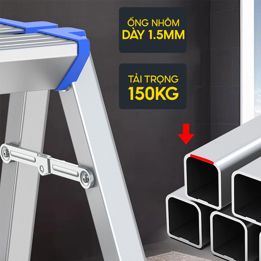 Thang ghế nhôm 3 bậc