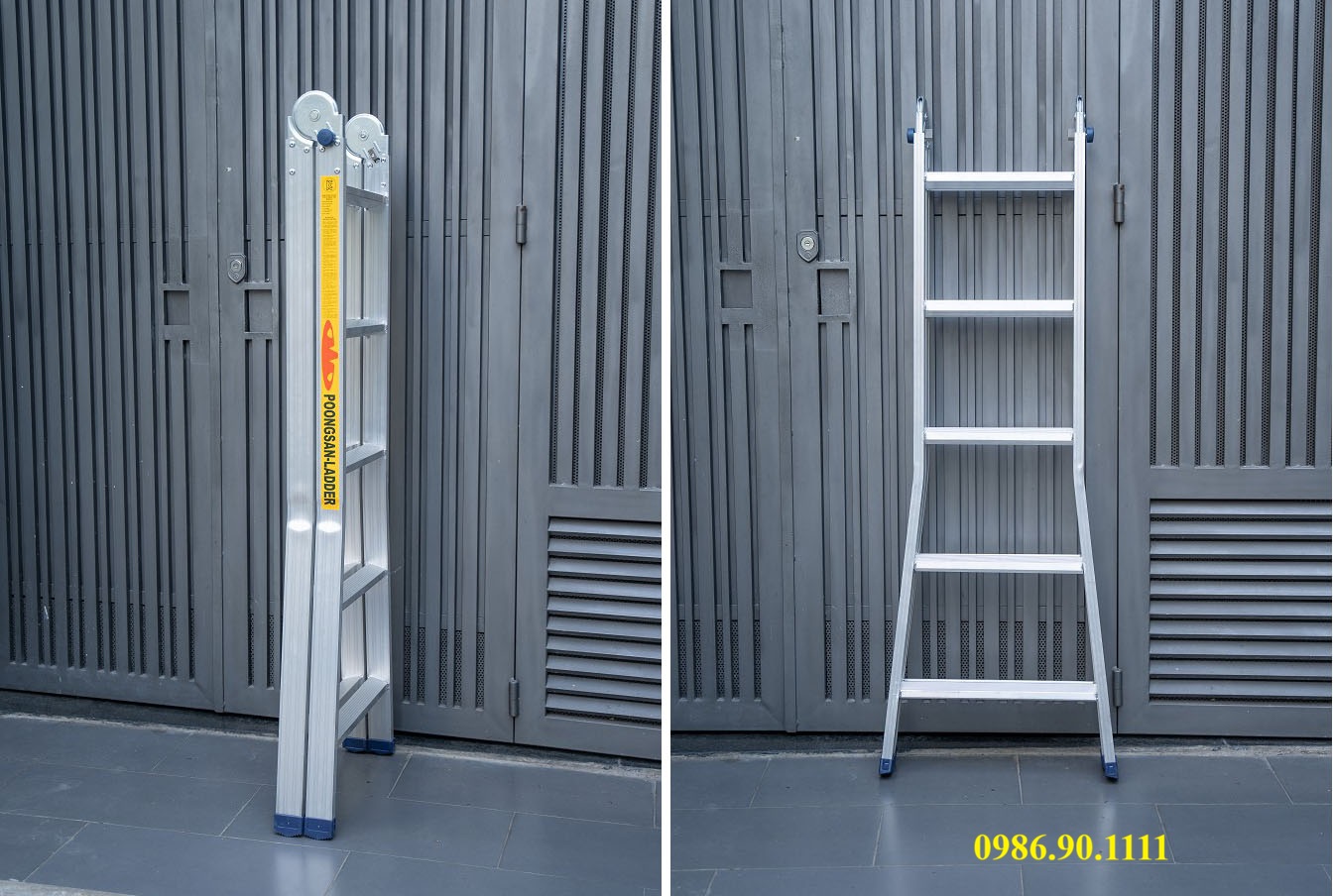 Thang nhôm chữ A Poongsan OA-5