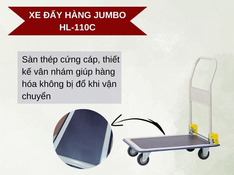 Xe đẩy hàng Jumbo Thái Lan HL-110C