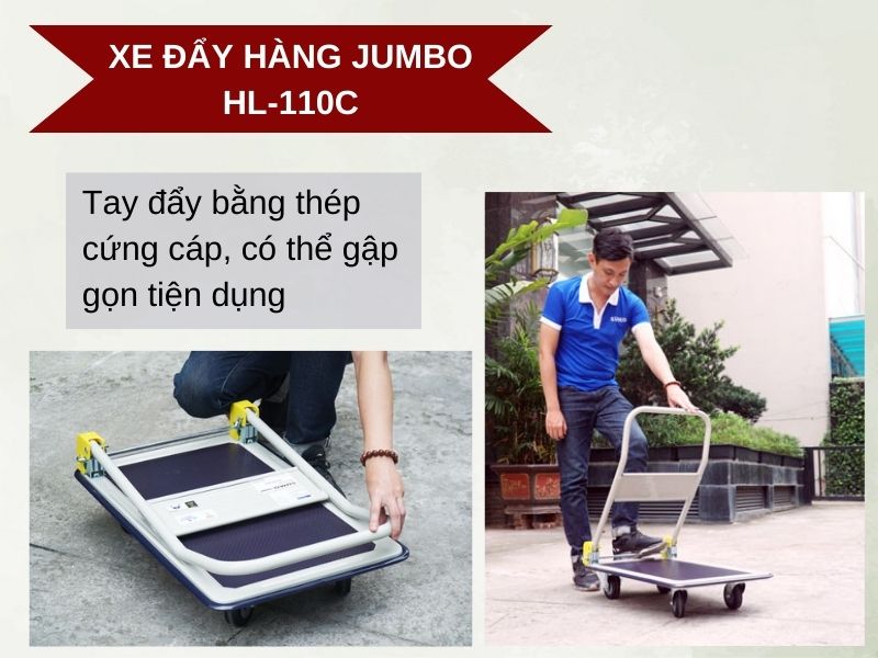 Xe đẩy hàng Jumbo Thái Lan HL-110C