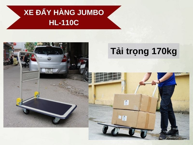Xe đẩy hàng Jumbo Thái Lan HL-110C
