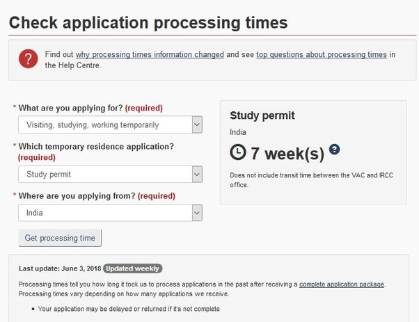 thời gian xét duyệt visa du học canada