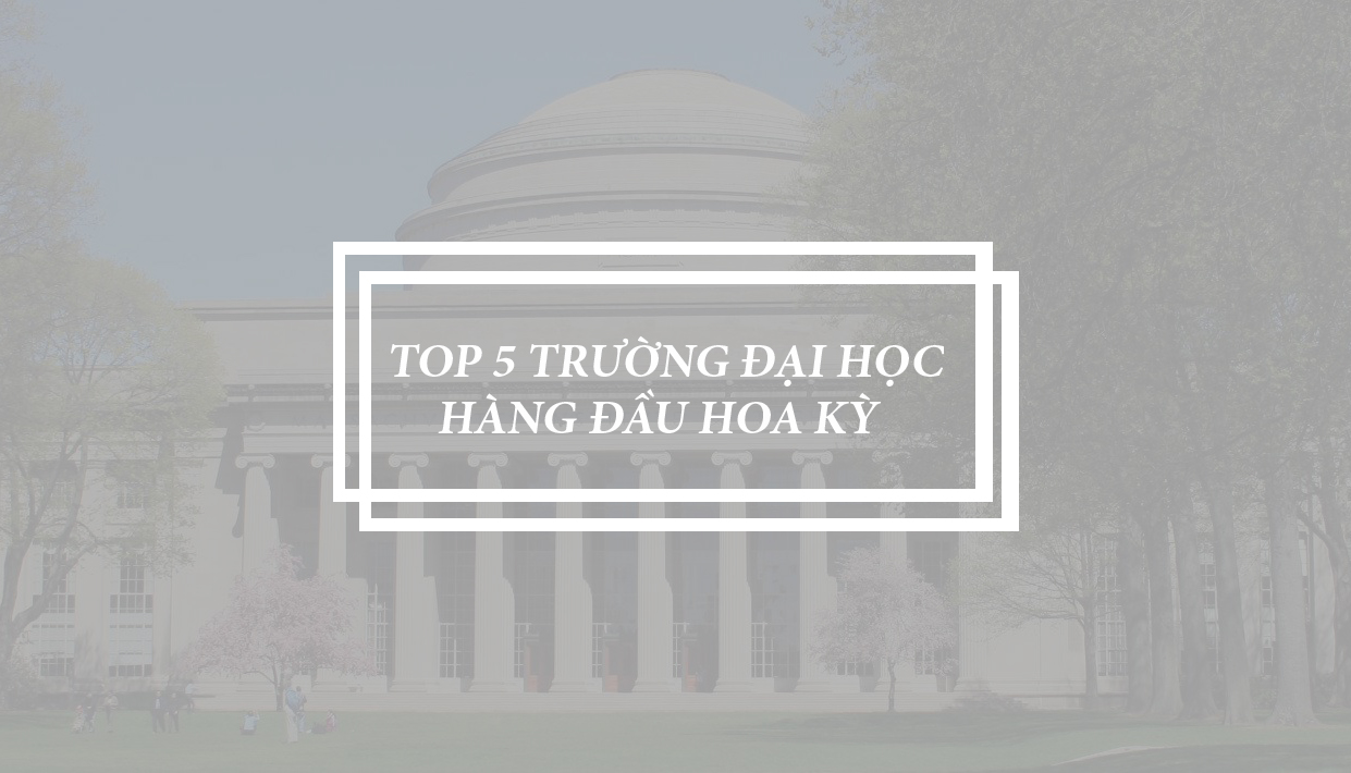 top 5 trường đại học hoa kỳ