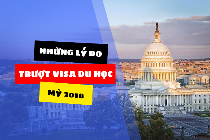 những lý do trượt visa du học Mỹ