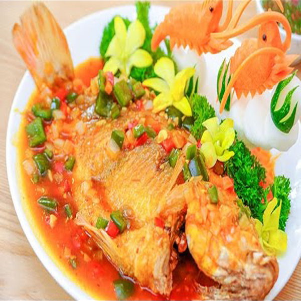 Cá diêu hồng sốt me ngon khó cưỡng !