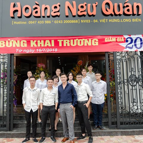Tưng bừng ngày khai trương Hoàng Ngư Quán- Cá Sông Đà !