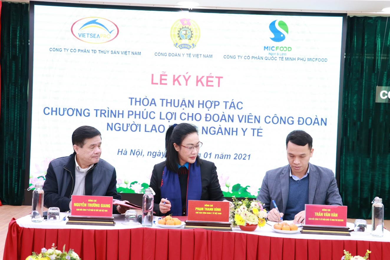 MICFOOD CUNG CẤP CÁ SÔNG ĐÀ CHO 52.000 ĐOÀN VIÊN CÔNG ĐOÀN BỘ Y TẾ