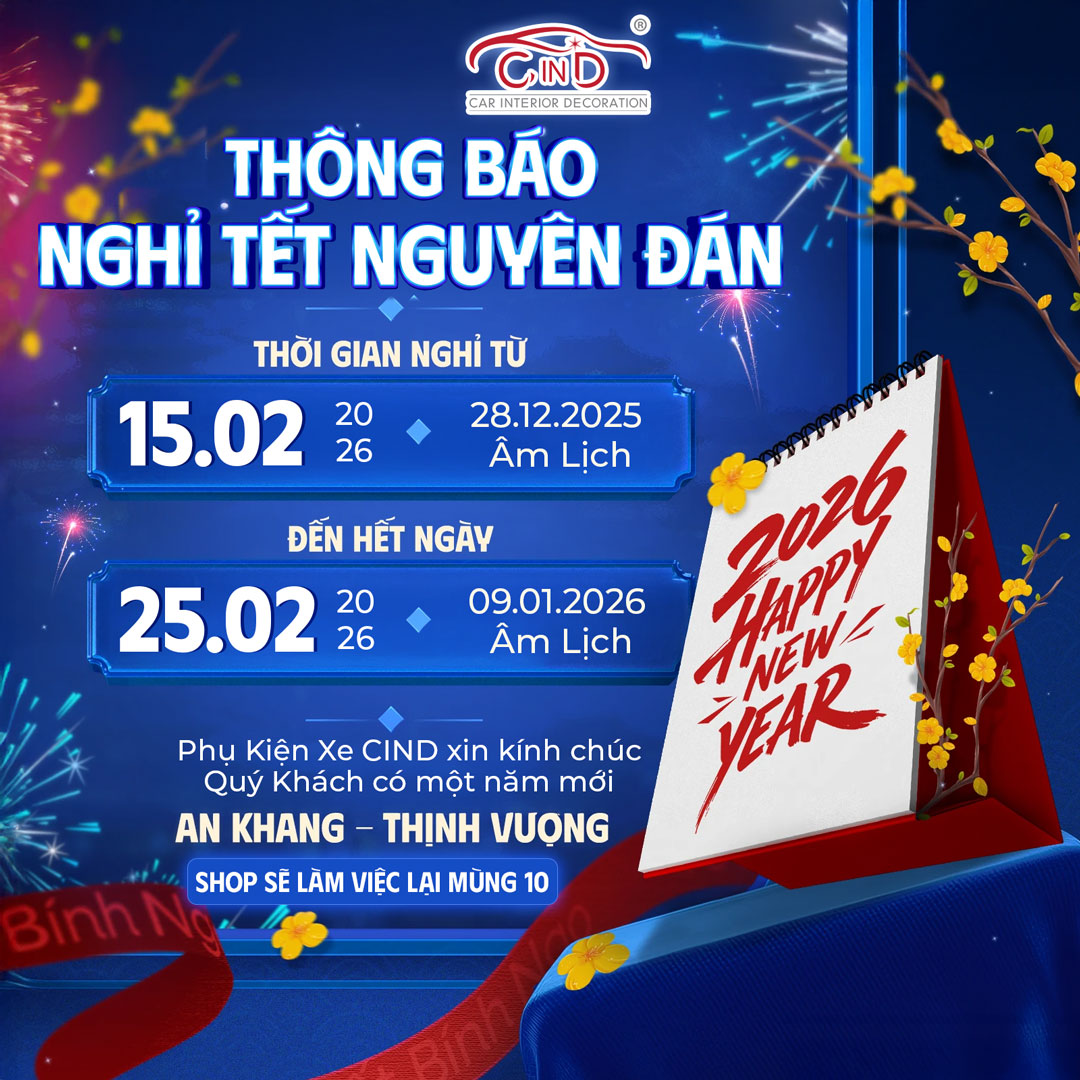 🎉 THÔNG BÁO LỊCH NGHỈ TẾT NGUYÊN ĐÁN 2026 🎉