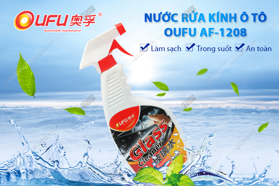 💦 NƯỚC RỬA KÍNH Ô TÔ OUFU AF-1208 500ML💦