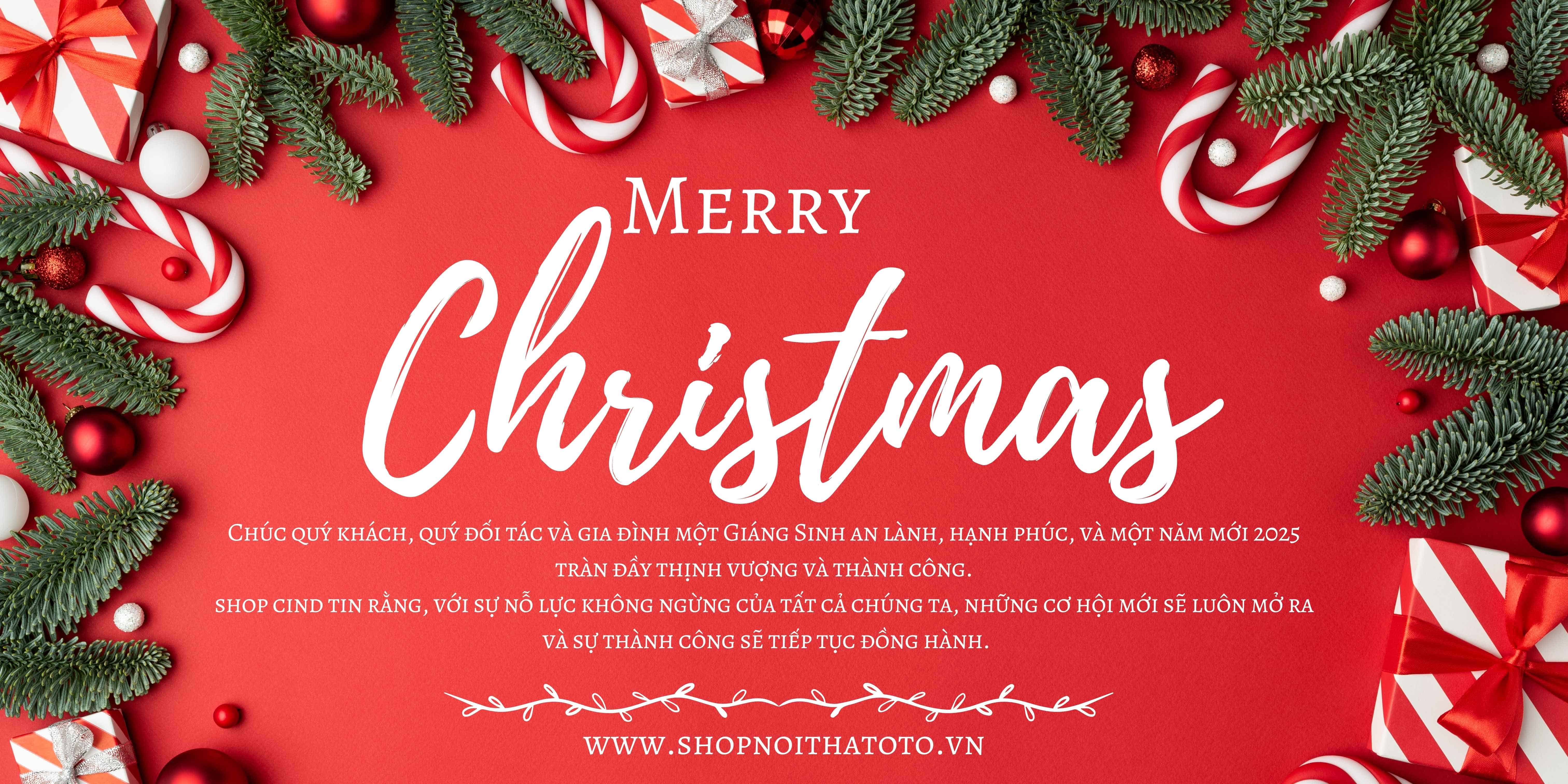LỜI CHÚC GIÁNG SINH ĐẾN CÁC ĐỐI TÁC VÀ KHÁCH HÀNG YÊU QUÝ