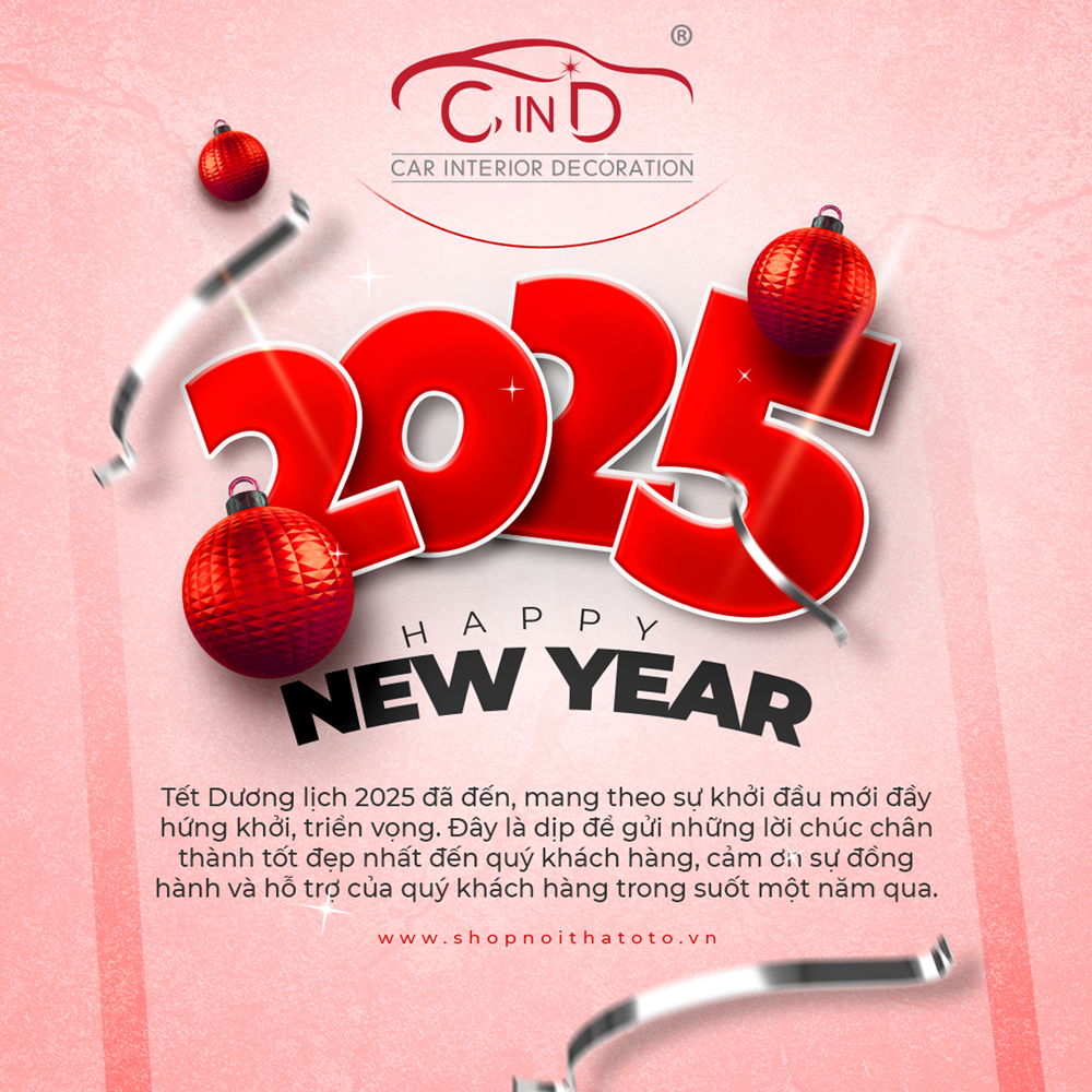 CHÀO ĐÓN TẾT DƯƠNG LỊCH 2025 ĐẦY KHỞI SẮC!