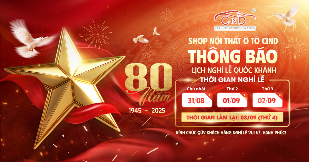 🎉 THÔNG BÁO NGHỈ LỄ QUỐC KHÁNH 2/9 🎊