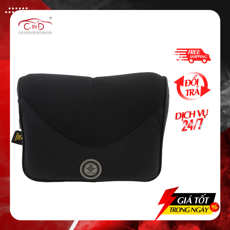 Gối Tựa Đầu Massage CIND TK008A Màu Đen - Nhập Khẩu Chính Hãng