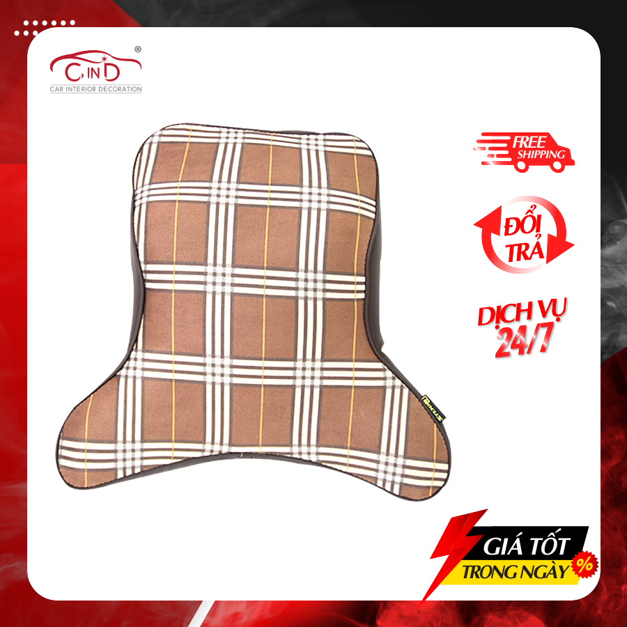 Gối Tựa Đầu Cao Su Non FOCUS Bur FG-JM01-A Màu Kem - Nhập Khẩu Chính Hãng