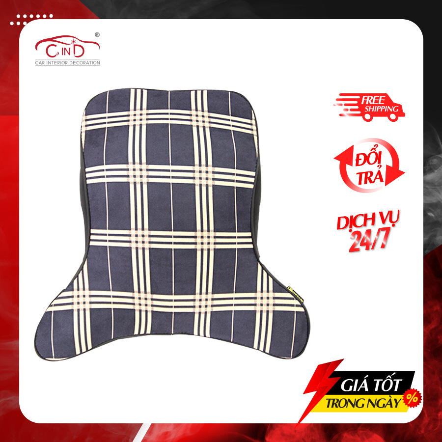 Gối Tựa Đầu Cao Su Non FOCUS Bur FG-JM01-B Màu Lam - Nhập Khẩu Chính Hãng