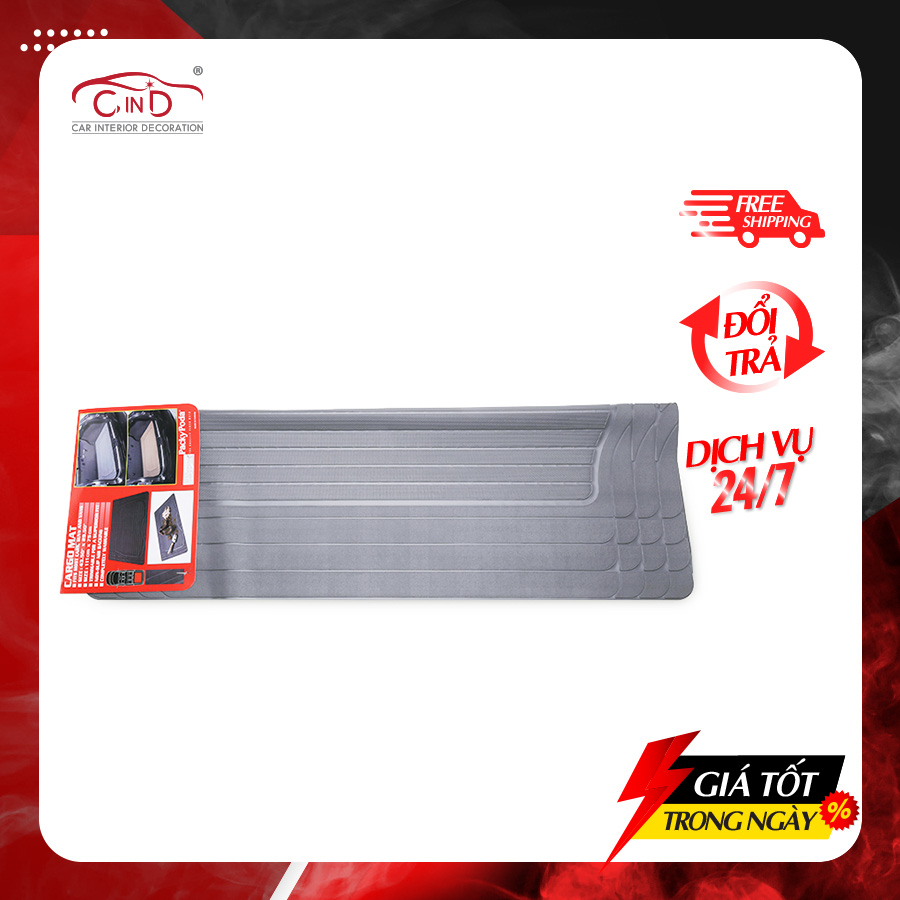 Thảm Lót Cốp Sau Ô Tô PACKY PODA 6330 Màu Xám - Nhập Khẩu Chính Hãng