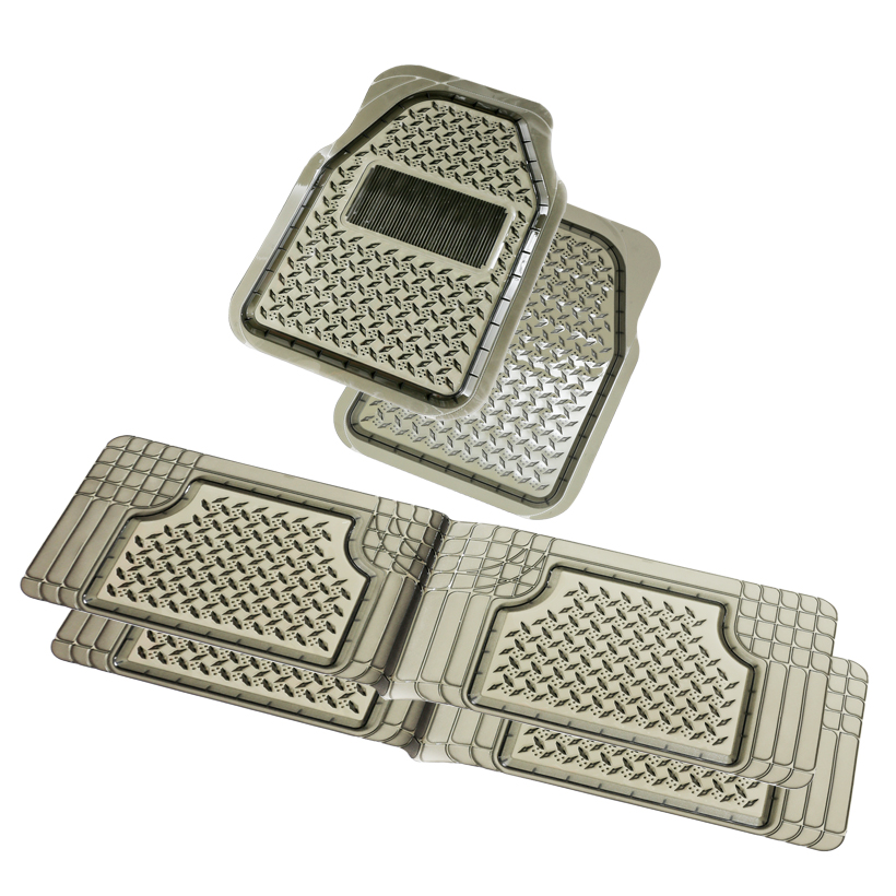 Bộ Thảm Lót Sàn Ô Tô PACKY PODA 6901-6907 Màu Đen 7 Chỗ - Nhập Khẩu Chính Hãng