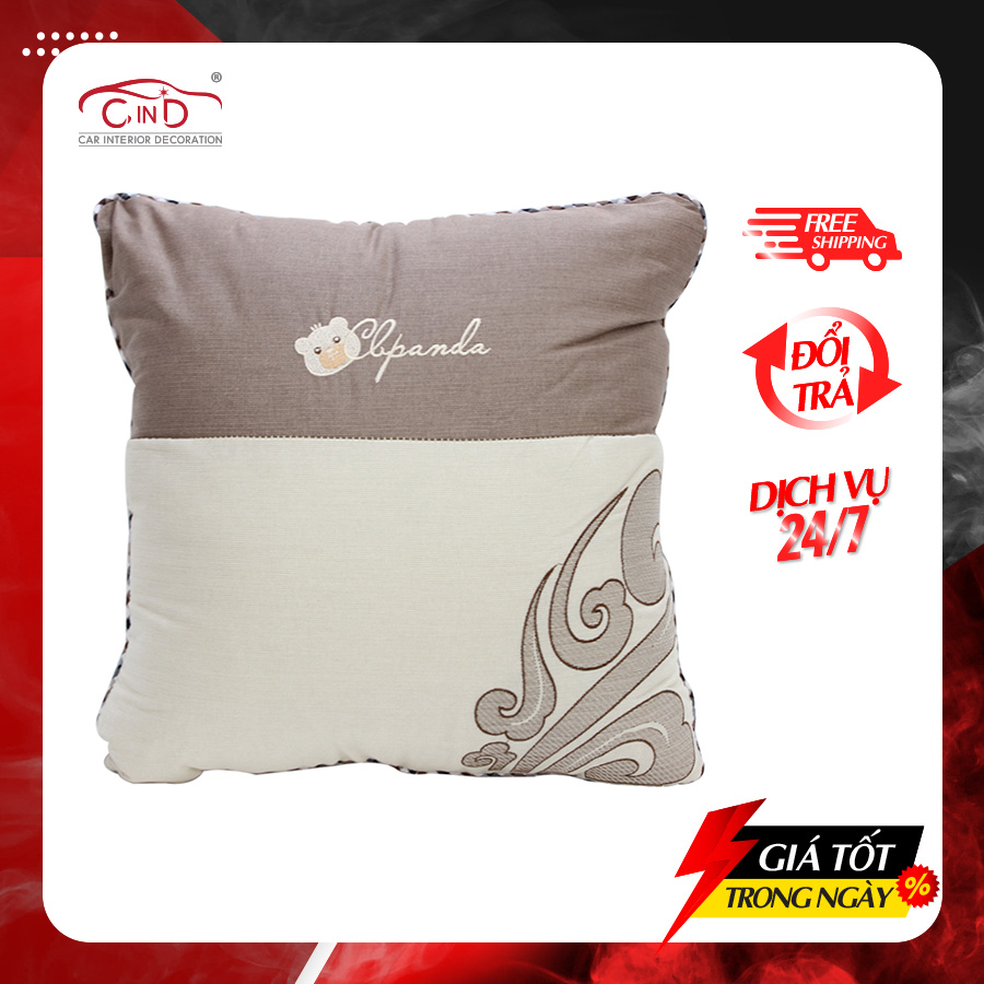 Tựa Lưng Kiểu B FOCUS CB Panda K-B02D Màu Kem - Nhập Khẩu Chính Hãng