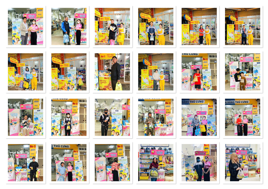 Nhận quà tại Petcare - Pet Shop Vinh