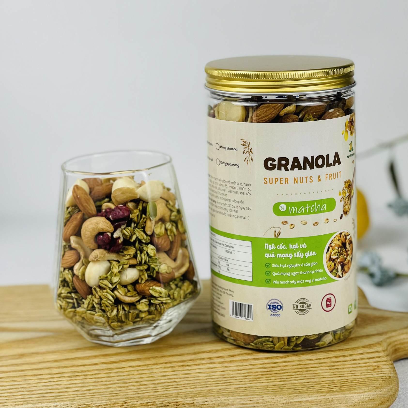 Ngũ cốc Granola siêu hạt, thêm Macca, bán chạy top 1 Shopee