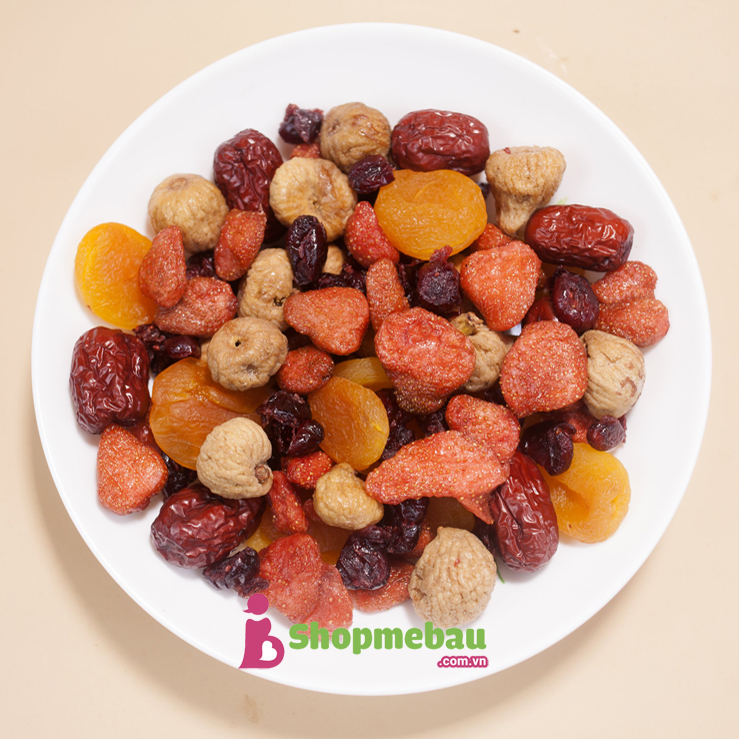 MIX FRUIT 4 loại trái cây sấy dẻo HealthNuts