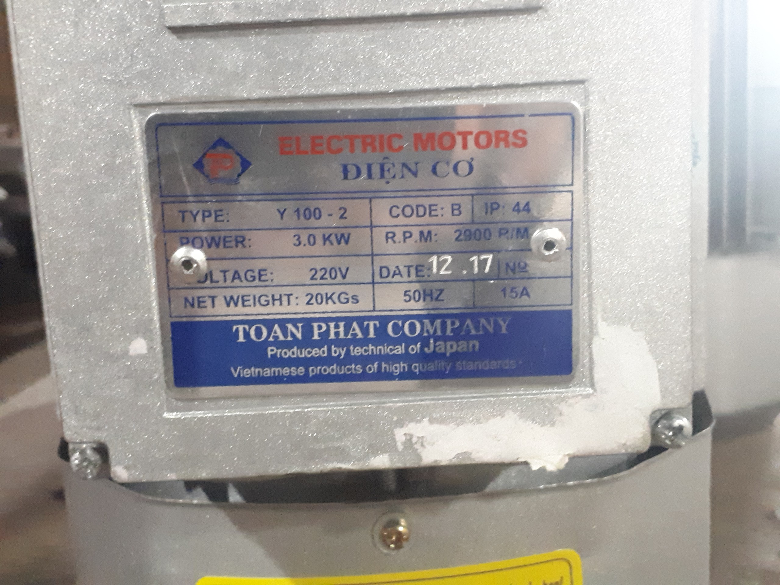 motor cối xay giò chả