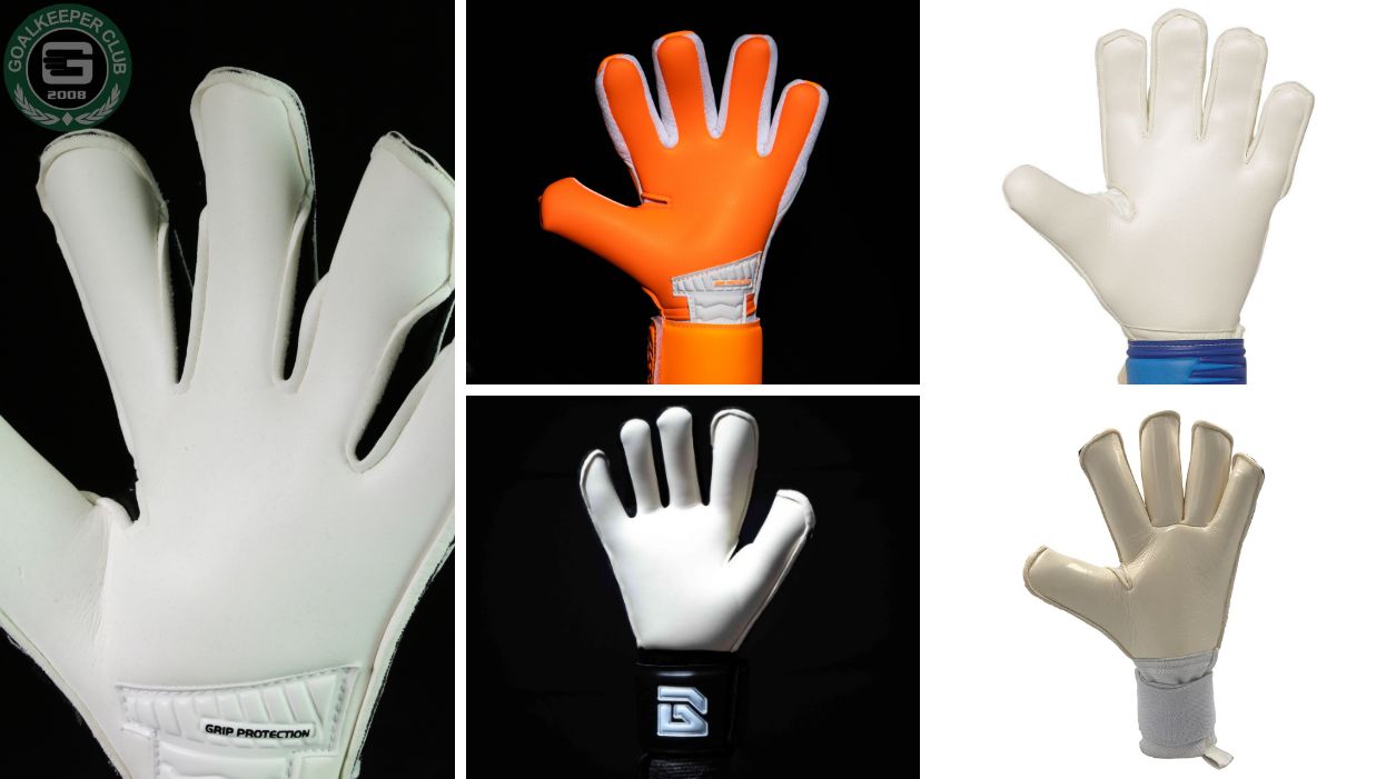 Các kiểu ngón của một đôi găng tay thủ môn